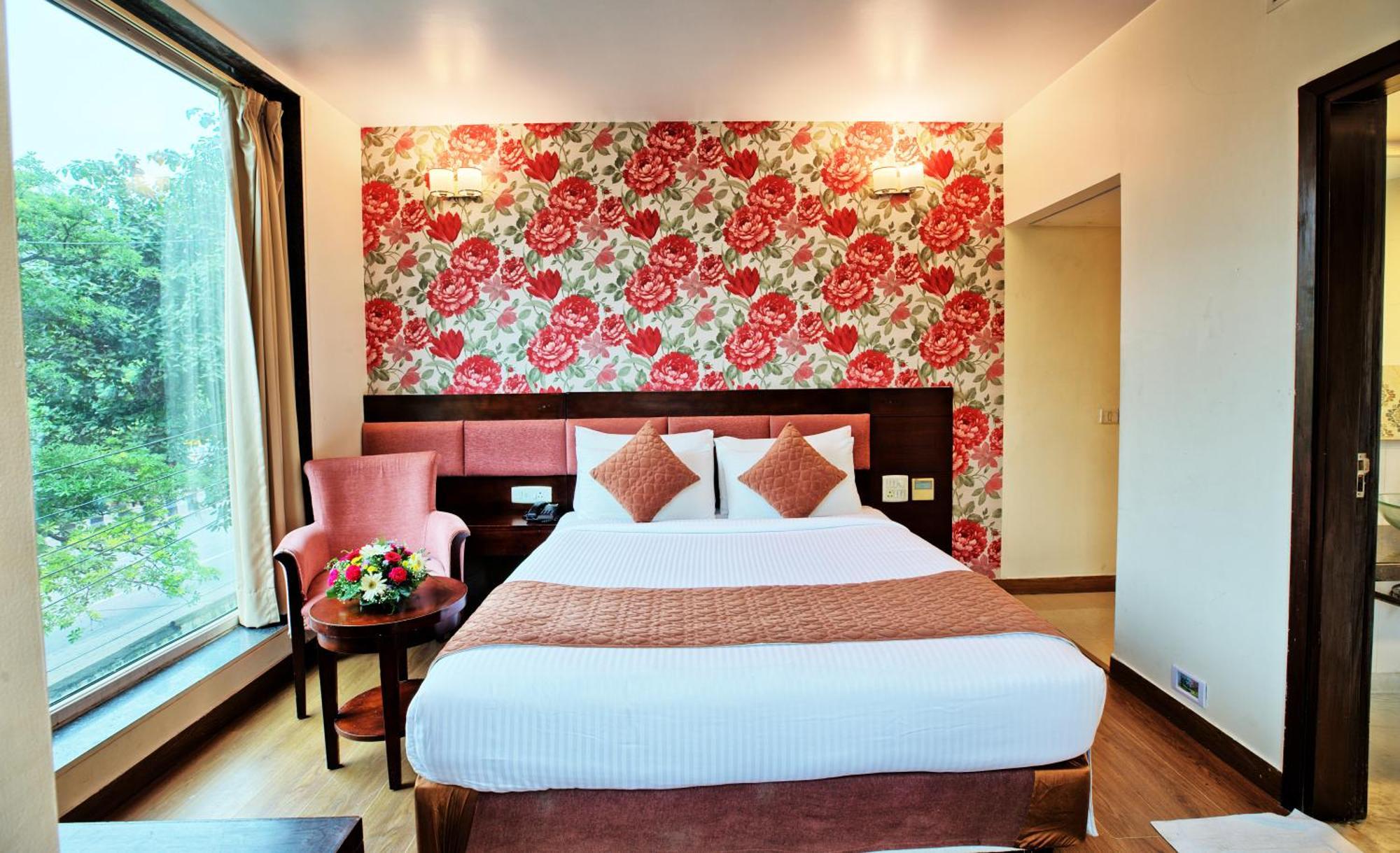 Rosemallow Hotel New Delhi Exteriör bild